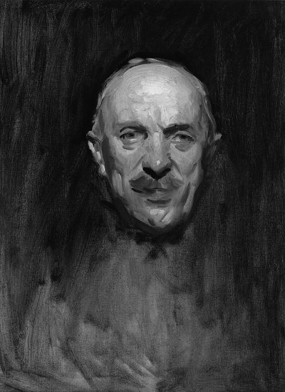 Sir Henry Hughes Wilson Bt von John Singer Sargent als Kunstdruck auf Leinwand