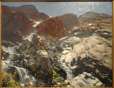 The Simplon von John Singer Sargent als Kunstdruck auf Leinwand