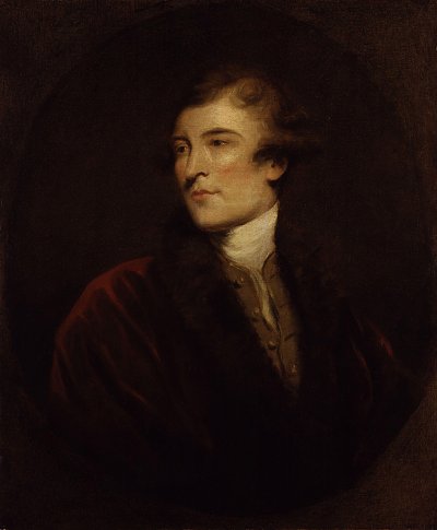 Caleb Whitefoord von Joshua Reynolds als Kunstdruck auf Leinwand