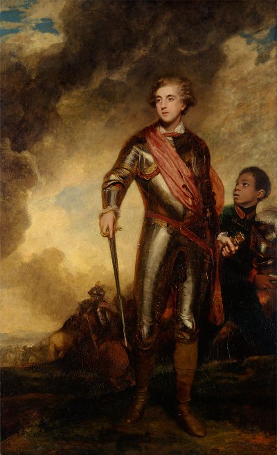 Charles Stanhope 3rd Earl of Harrington von Joshua Reynolds als Kunstdruck auf Leinwand