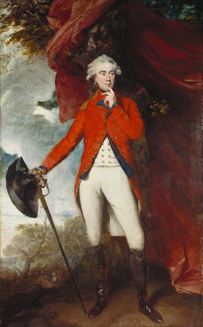 Francis Rawdon Hastings von Joshua Reynolds als Kunstdruck auf Leinwand