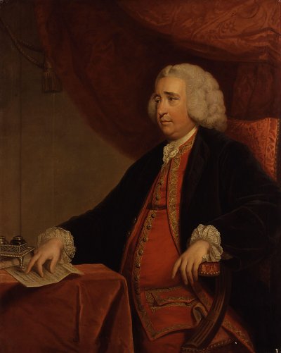 Henry Fox 1st Baron Holland von Joshua Reynolds als Kunstdruck auf Leinwand
