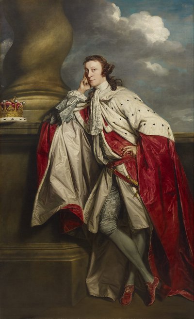 James 7th Earl of Lauderdale von Joshua Reynolds als Kunstdruck auf Leinwand