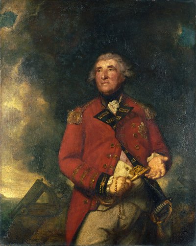 Lord Heathfield of Gibraltar von Joshua Reynolds als Kunstdruck auf Leinwand
