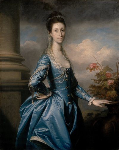 Miss Elizabeth Ingram von Joshua Reynolds als Kunstdruck auf Leinwand