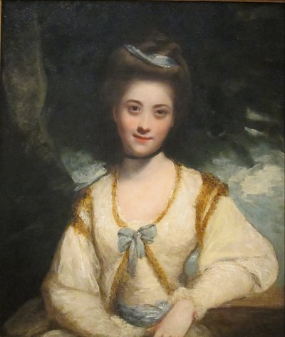Miss Ridge von Joshua Reynolds als Kunstdruck auf Leinwand