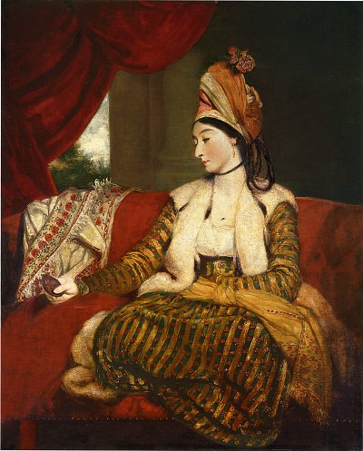 Mrs Baldwin von Joshua Reynolds als Kunstdruck auf Leinwand