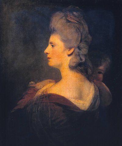 Mrs Fox von Joshua Reynolds als Kunstdruck auf Leinwand