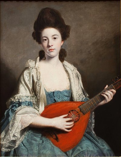 Mrs Froude von Joshua Reynolds als Kunstdruck auf Leinwand