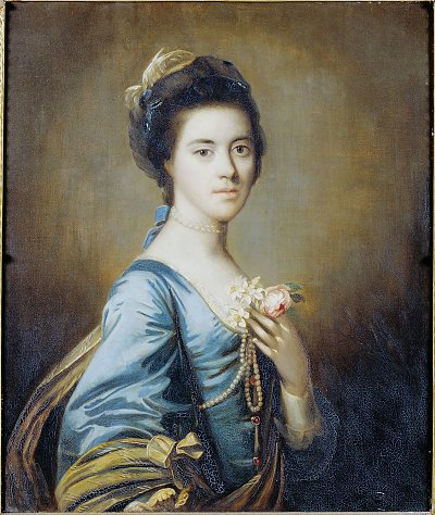 Mrs Margaret Desenfans von Joshua Reynolds als Kunstdruck auf Leinwand