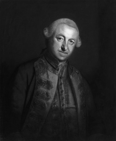 Portraet des Edward Boscawen von Joshua Reynolds als Kunstdruck auf Leinwand
