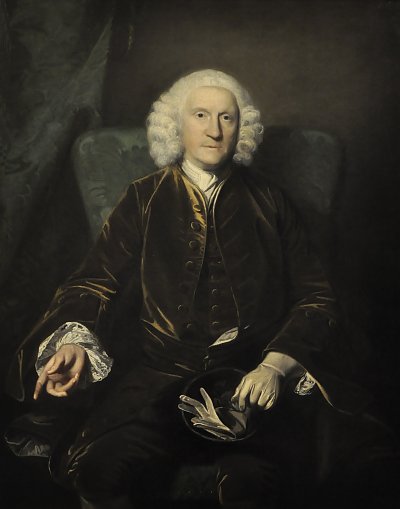 Portraet des William Turner von Joshua Reynolds als Kunstdruck auf Leinwand