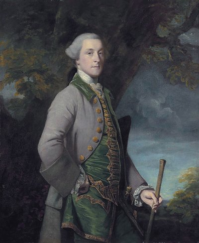 Richard Boyle 2nd Earl of Shannon von Joshua Reynolds als Kunstdruck auf Leinwand