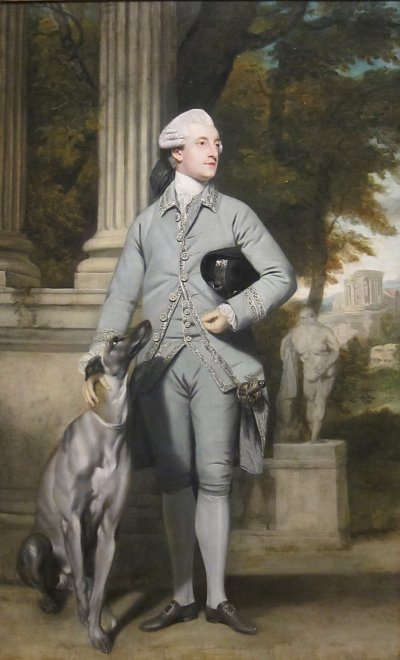 Richard Peers Symons von Joshua Reynolds als Kunstdruck auf Leinwand