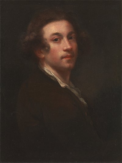 Self Portrait Sir Joshua Reynolds von Joshua Reynolds als Kunstdruck auf Leinwand