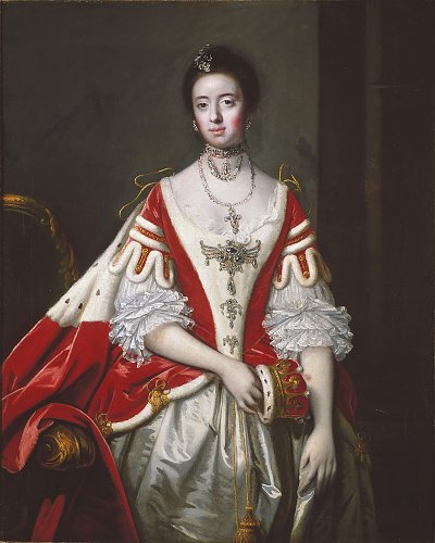The Countess of Dartmouth von Joshua Reynolds als Kunstdruck auf Leinwand