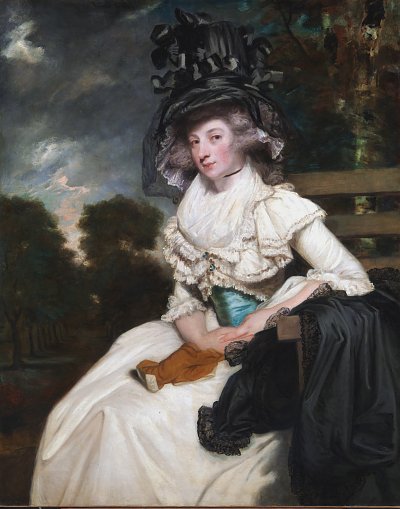 The Honorable Mrs Lewis Thomas Watson von Joshua Reynolds als Kunstdruck auf Leinwand
