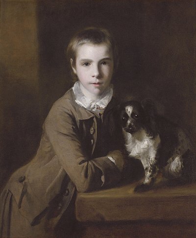 William Charles Colyear Viscount Milsington later 3rd Earl of Portmore von Joshua Reynolds als Kunstdruck auf Leinwand