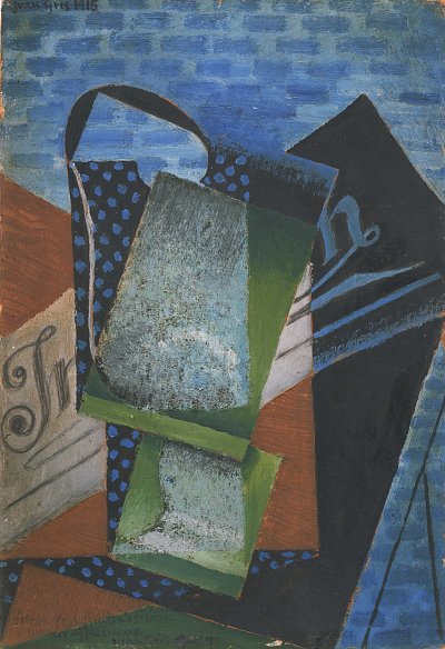 Abstraction von Juan Gris als Kunstdruck auf Leinwand