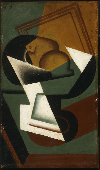 Dish of Fruit von Juan Gris als Kunstdruck auf Leinwand