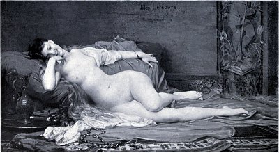 Djemile von Jules Joseph Lefebvre als Kunstdruck auf Leinwand