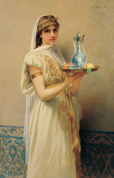 Servant von Jules Joseph Lefebvre als Kunstdruck auf Leinwand