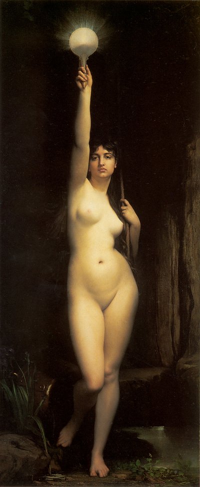 Truth von Jules Joseph Lefebvre als Kunstdruck auf Leinwand