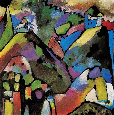 Improvisation 9 von Kandinsky als Kunstdruck auf Leinwand