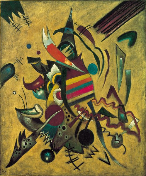 Kunstdruck Points von Wassily Kandinsky als Leinwandbild