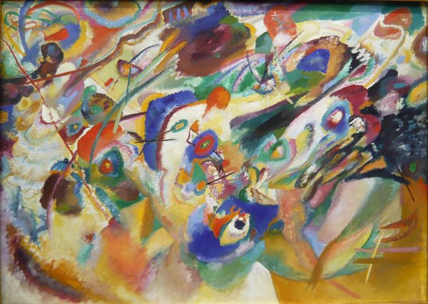 Kunstdruck Study for composition 7 von Wassily Kandinsky als Leinwandbild