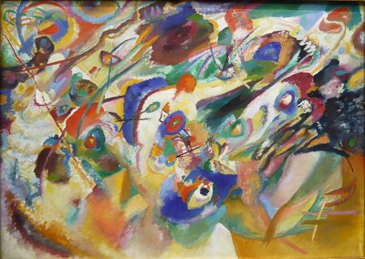 Study for composition 7 von Kandinsky als Kunstdruck auf Leinwand