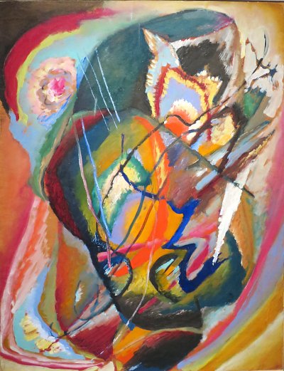 Untitled Improvisation III von Kandinsky als Kunstdruck auf Leinwand