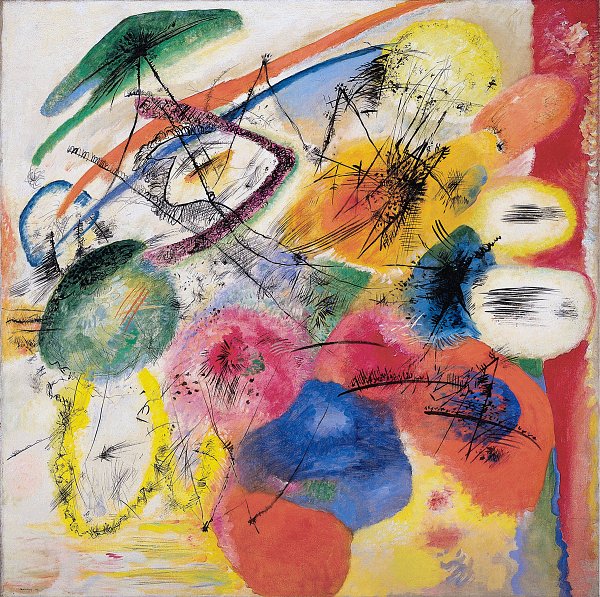 Kunstdruck black lines 1913 von Wassily Kandinsky als Leinwandbild