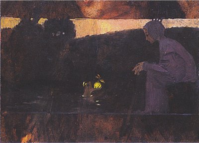 Der Froschkoenig von Koloman Moser als Kunstdruck auf Leinwand