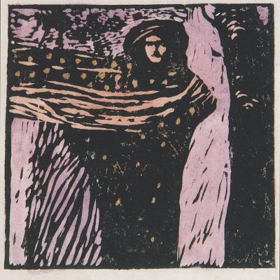 Einsamkeit von Koloman Moser als Kunstdruck auf Leinwand