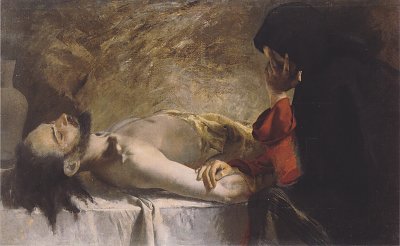 Pieta von Koloman Moser als Kunstdruck auf Leinwand