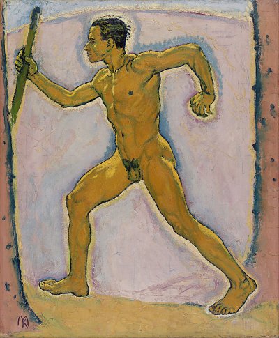 The Wayfarer von Koloman Moser als Kunstdruck auf Leinwand