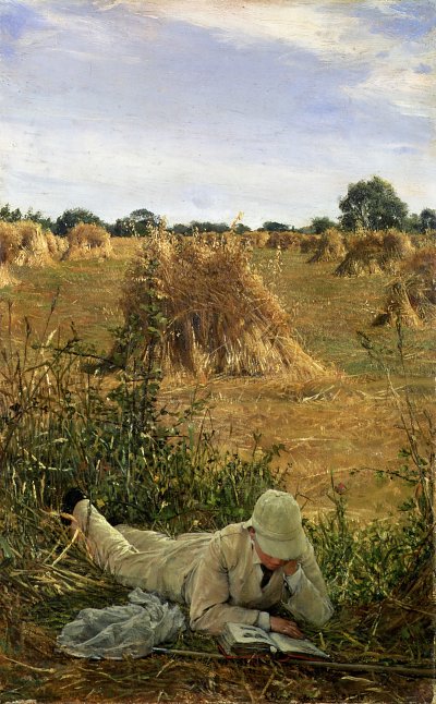 94 Degrees in the Shade von Lawrence Alma-Tadema als Kunstdruck auf Leinwand