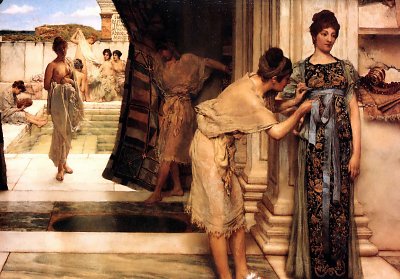 Frigidarium von Lawrence Alma-Tadema als Kunstdruck auf Leinwand