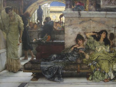 Shrine of Venus von Lawrence Alma-Tadema als Kunstdruck auf Leinwand