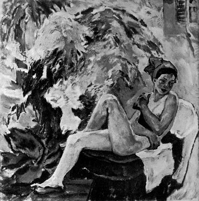 Ein sommertag von Leo Putz als Kunstdruck auf Leinwand