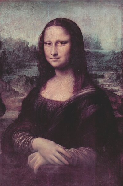 Mona Lisa von Leonardo da Vinci als Kunstdruck auf Leinwand