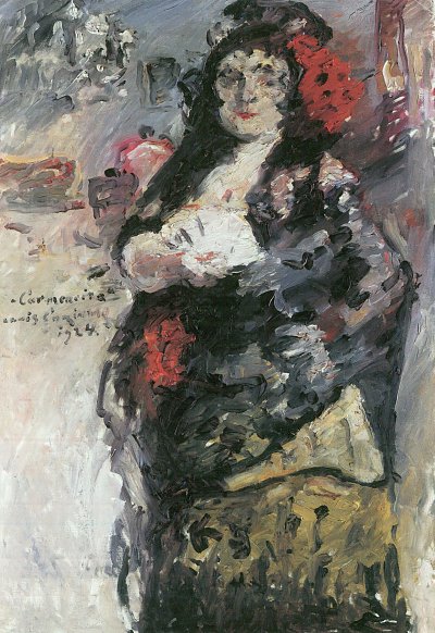 Carmencita von Lovis Corinth als Kunstdruck auf Leinwand