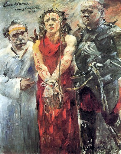Ecce homo von Lovis Corinth als Kunstdruck auf Leinwand
