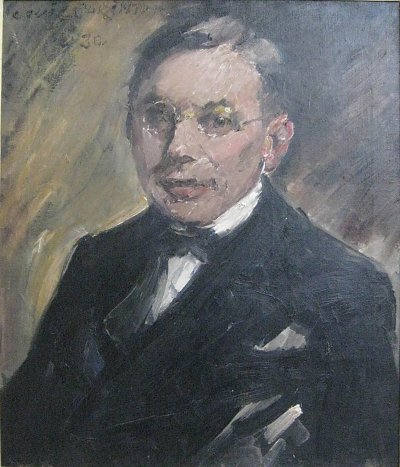 Ernst Oppler von Lovis Corinth als Kunstdruck auf Leinwand
