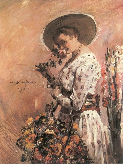 Flora von Lovis Corinth als Kunstdruck auf Leinwand