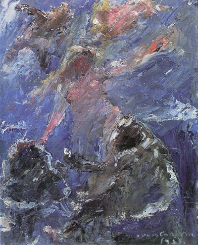 Geburt der Venus von Lovis Corinth als Kunstdruck auf Leinwand
