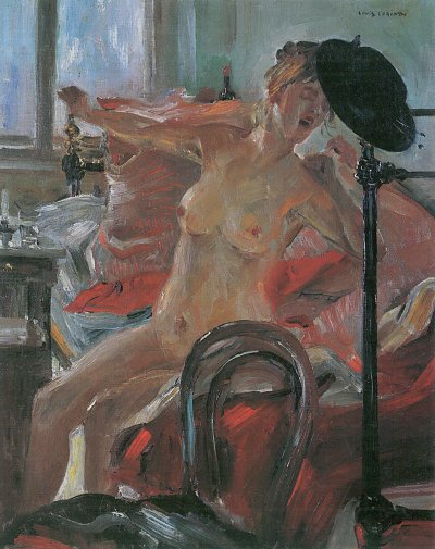 Morgens von Lovis Corinth als Kunstdruck auf Leinwand