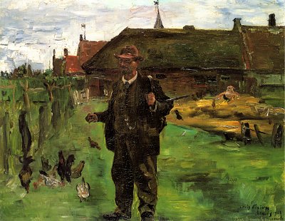 Paul Baum in Sluis von Lovis Corinth als Kunstdruck auf Leinwand