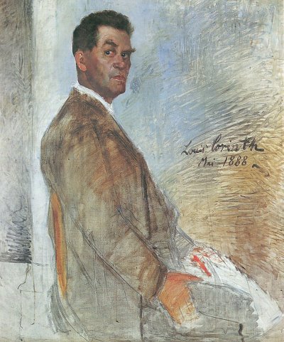 Portraet Franz Heinrich Corinth von Lovis Corinth als Kunstdruck auf Leinwand